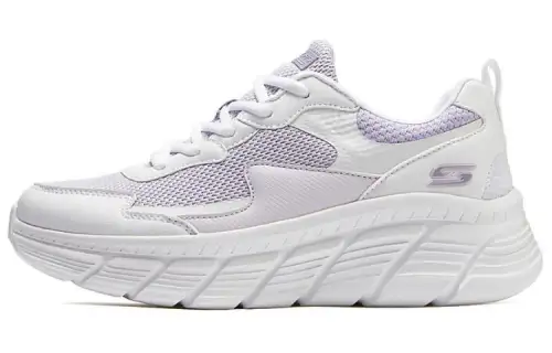 Skechers Mesh Low top Casual Shoes Women's Purple White