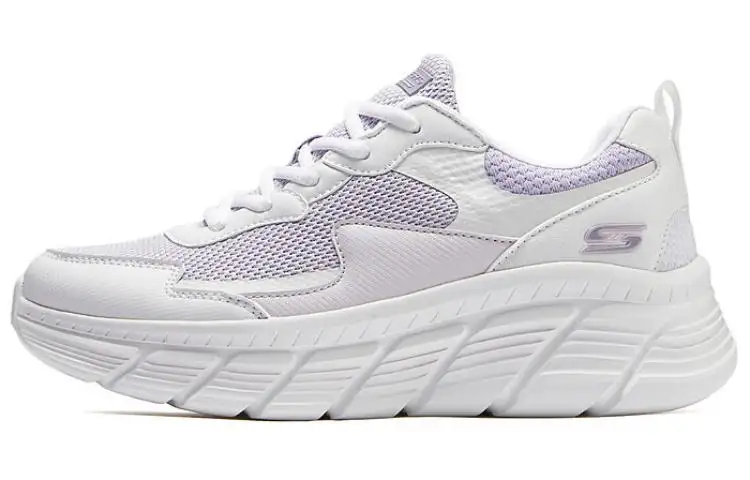 Skechers Mesh Low top Casual Shoes Women's Purple White
