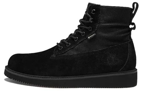 Timberland Slip Resistant Abrasion Resistant Short Outdoor Boots Men's Black Wide Fit