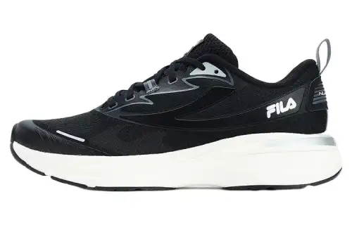 FILA Fila NUVOLE 1.0 city running wear-resistant low-top running shoes men's black