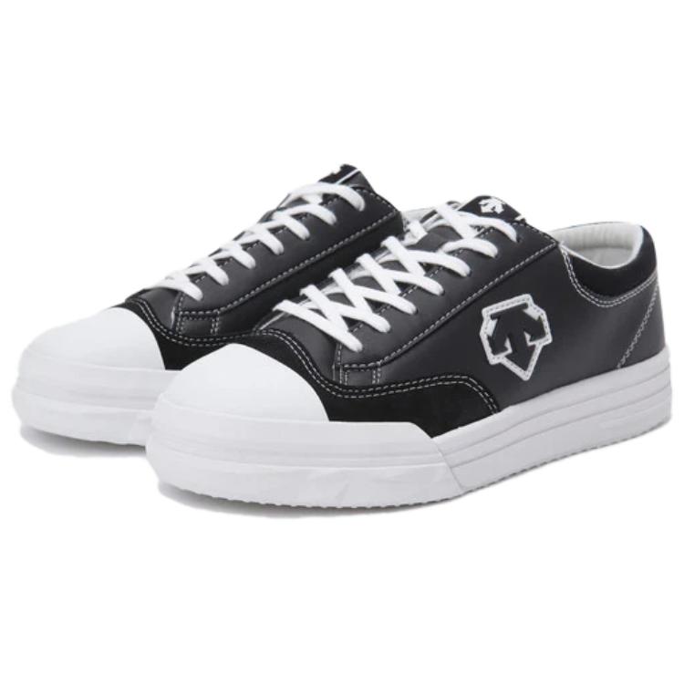 DESCENTE Low top Running Shoes Unisex Black White