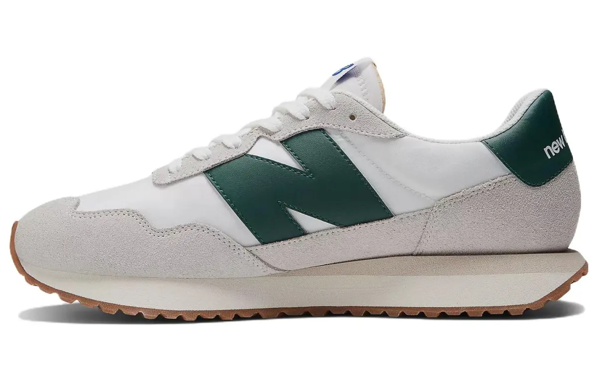 237 New Balance 'Cloud Grey Night Green'