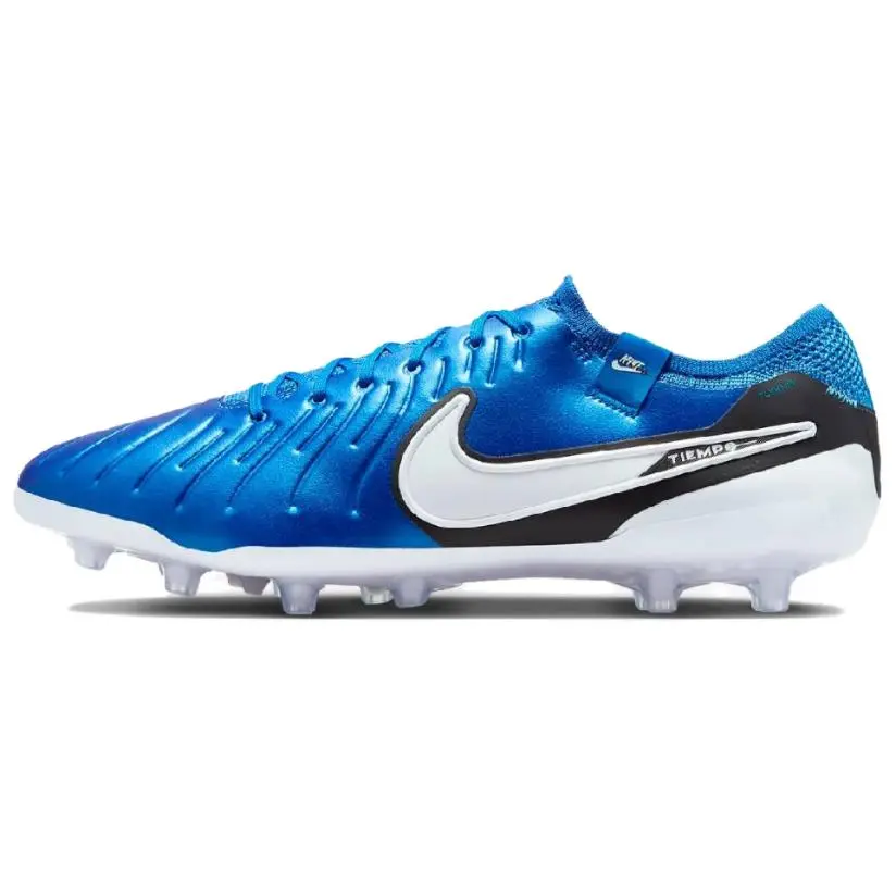 Nike Tiempo Legend 10 AG Artificial Ground PU Synthetic Leather Slip Resistant Abrasion Resistant Soccer Shoes Men's