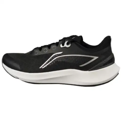 Li Ning Cushioning, Wear Resistant Low top Casual Running Shoes Men's Black