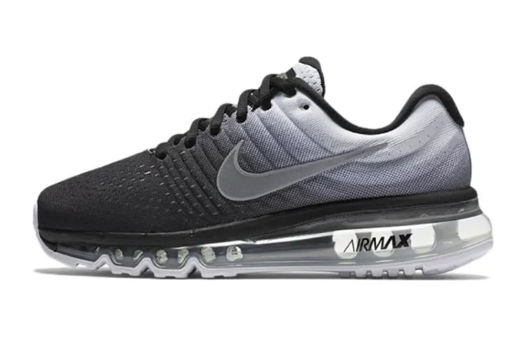 Nike Air Max 2017 Gradient Low top Running Shoes Women's Black Gray