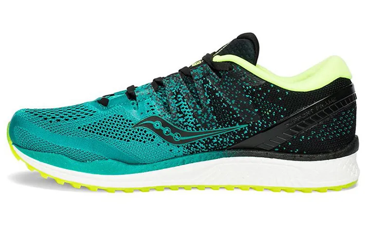Saucony Freedom ISO2 Fabric Cushioning Slip Resistant Abrasion Resistant Lightweight Low top Running Shoes Men's