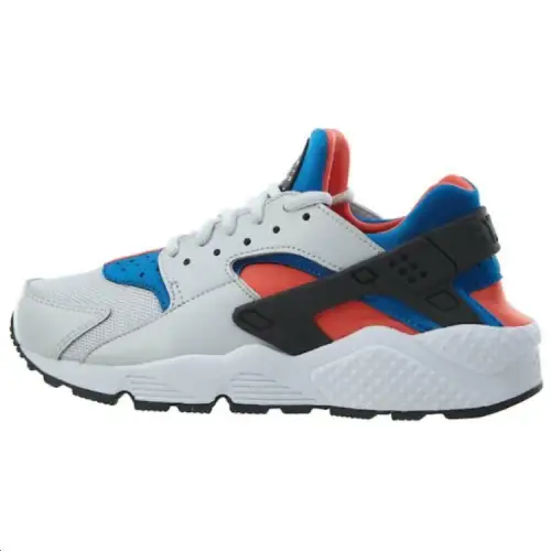 Nike Air Huarache Comfortable Slip Resistant Low top Running Shoes Women's Gray Blue