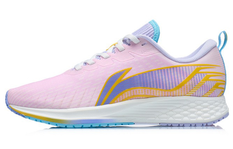 Li Ning Red Hare 1 Racing Cushioning Rebound Cushioning Rebound Low top Running Shoes Women’s Peachy Pink
