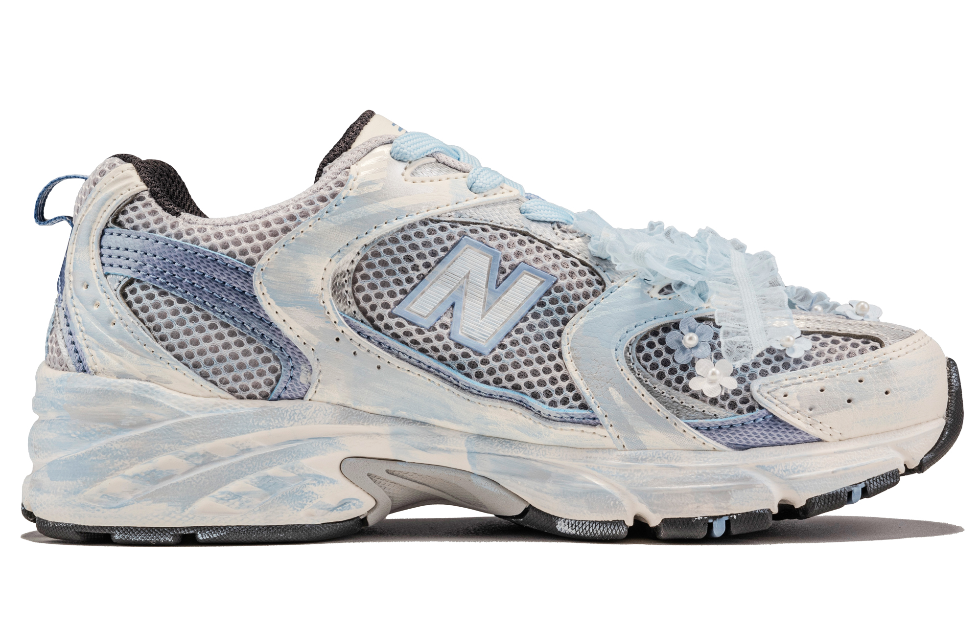 New Balance NB 530 Fabric Abrasion Resistant Low top Running Shoes Unisex Blue