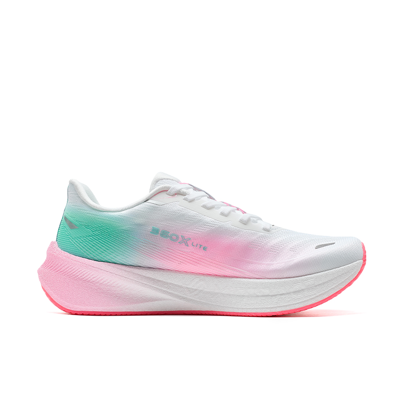 XTEP 360X 2.0 LITE Running Shoes Women’s Low Top White Pink Green
