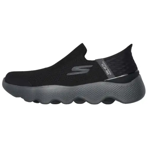 Skechers Go Walk Massage Fit Low top Casual Shoes Men's Black