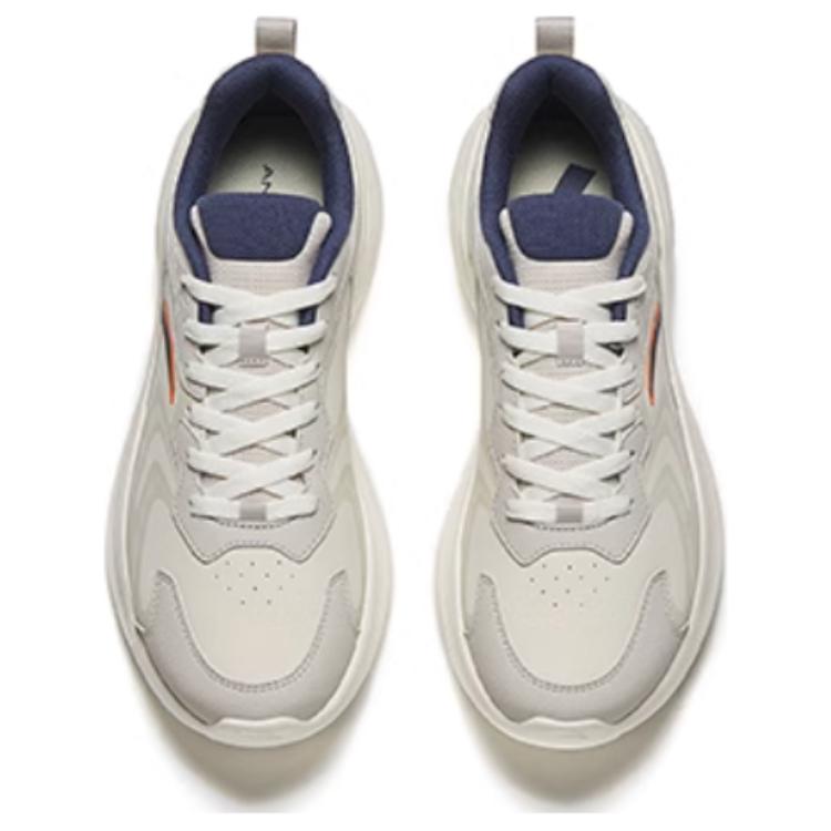 Anta Racing Comfortable And Trendy Textile, Synthetic Leather Slip Resistant Coverage Rebound Low top Running Shoes