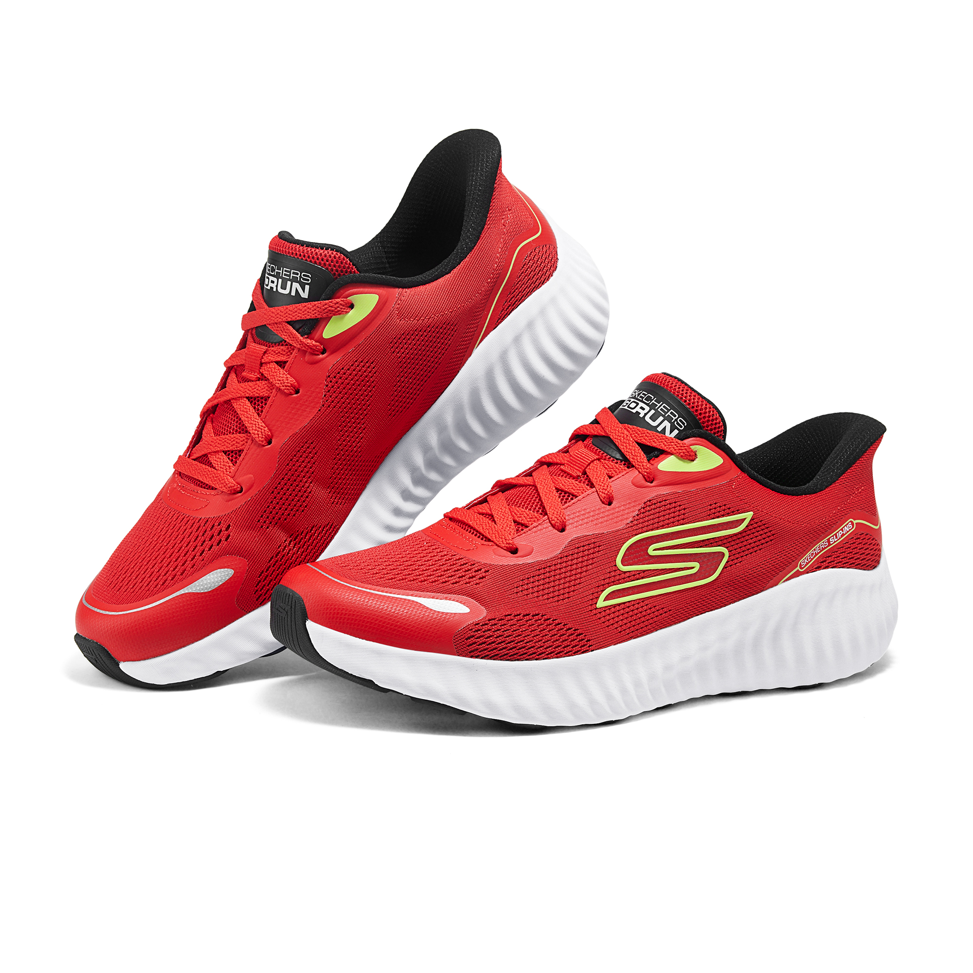 Skechers Breathable Lightweight Support Balance Cushioning Abrasion Resistant Anti Rollover Low top Running Shoes Men’s