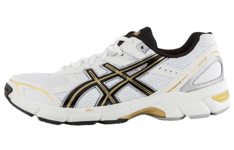 Asics Gel 180TR Comfortable Low top Running Shoes Men's White Gold