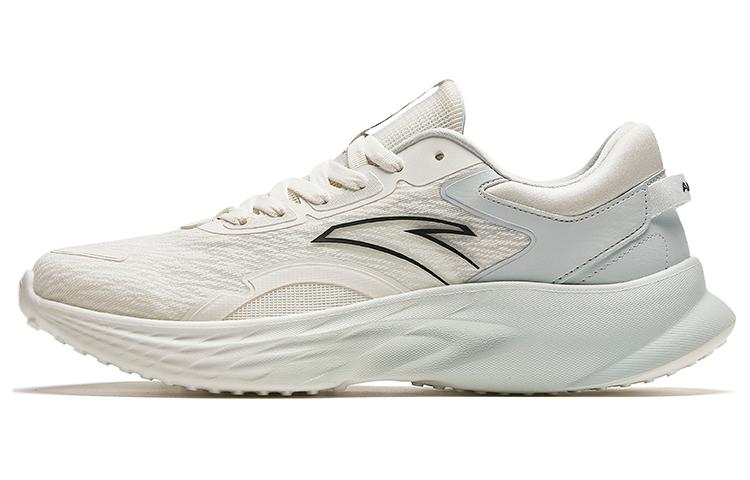 Anta Comfortable Slip Resistant And Breathable Low top Running Shoes Men’s Beige
