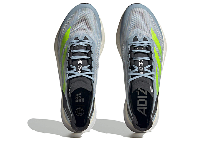 Adizero Boston 12 Adidas ‘Wonder Blue Lucid Lemon’