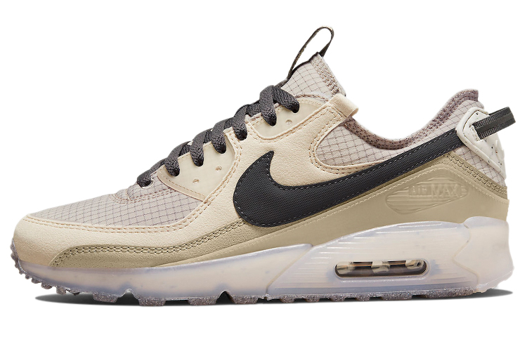 Nike Air Max 90 terrascape \"rattan\" Retro Low Top Air Cushion Casual Running Shoes Men and Women Khaki Recyclable Materials
