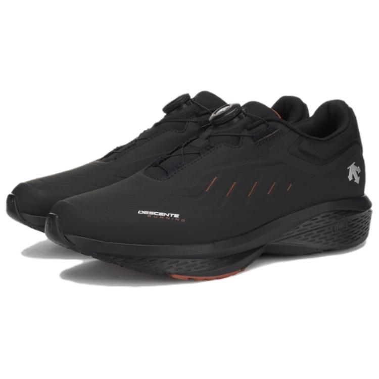 DESCENTE DFLUID Breathable Low top Running Shoes Men’s Black