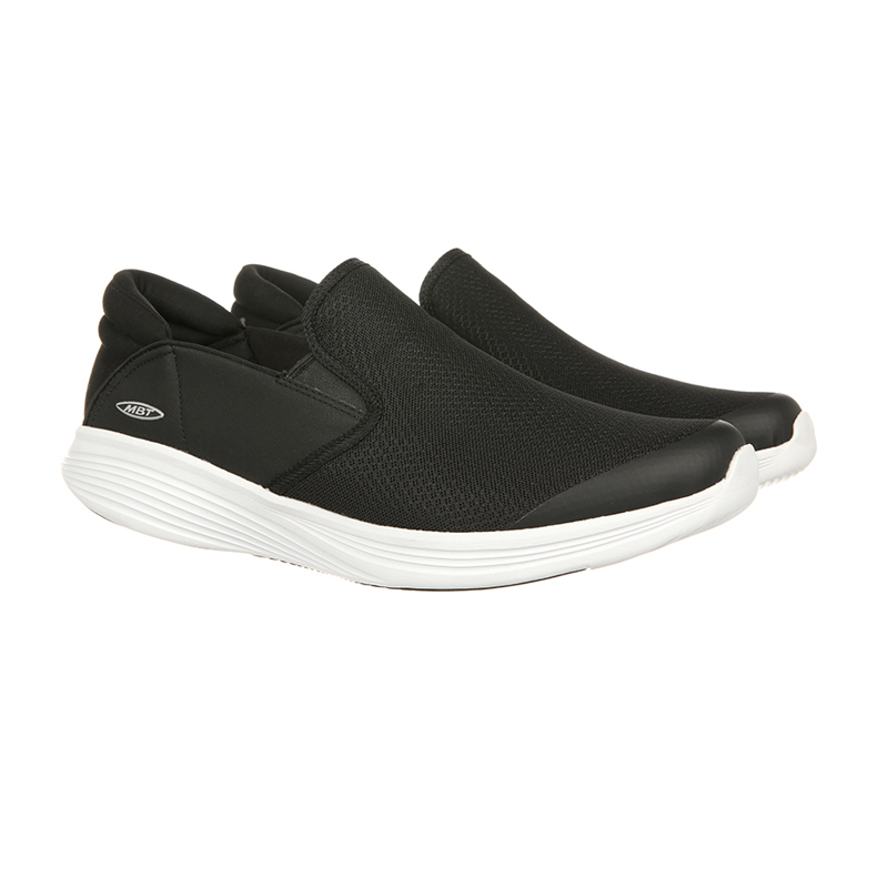 MBT Running Shoes Men’s Low Top Black/White