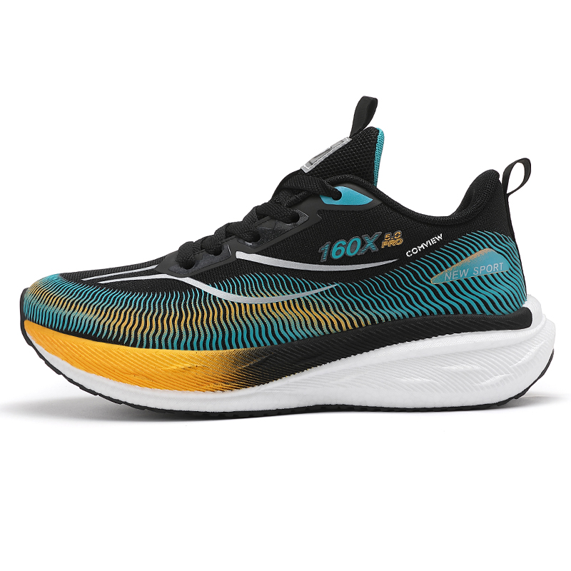 COMVIEW Cushioning Breathable Rebound Cushioning Breathable Rebound Low top Casual Running Shoes Men’s