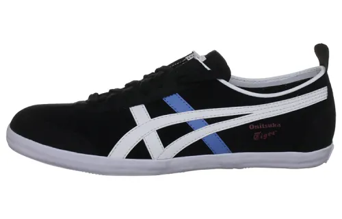 Onitsuka Tiger MEXICO 66 Running Shoes Unisex Low Top Black/White/Blue