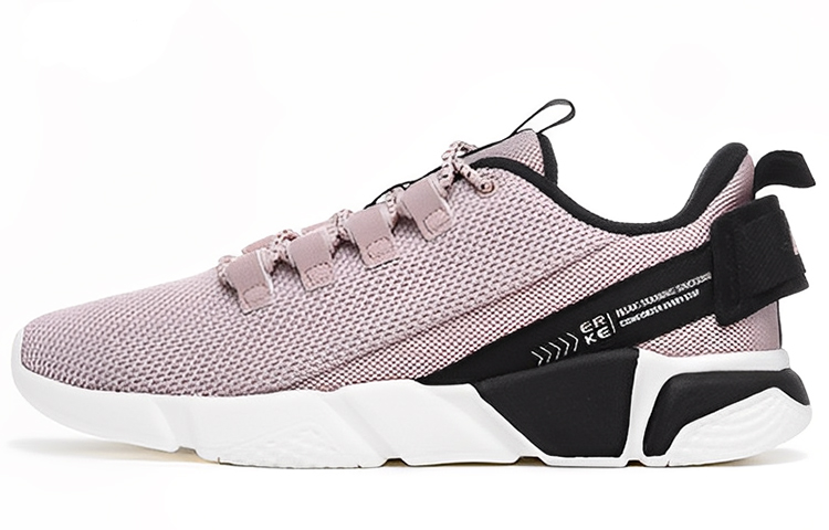 Erke Running Shoes Women’s Low Top Mushroom Gray/Jet Black