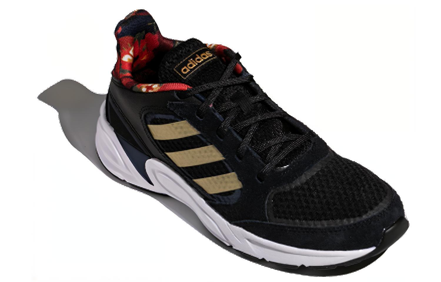Adidas Neo 90S VALASION Mesh Slip Resistant Lightweight Non slip Lightweight Low top Casual Running Shoes Unisex