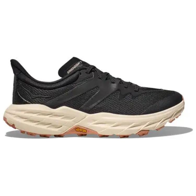 HOKA ONE ONE Speedgoat 5 Slip Resistant Abrasion Resistant Low top Running Shoes Unisex Black Brown