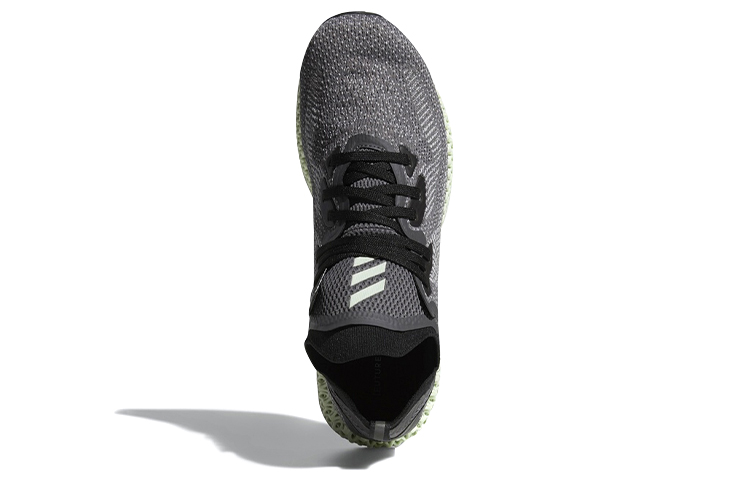 Мужские кроссовки adidas Alphaedge 4D (серо-зеленые) — Чёрный / серый / зелёный — фото 5