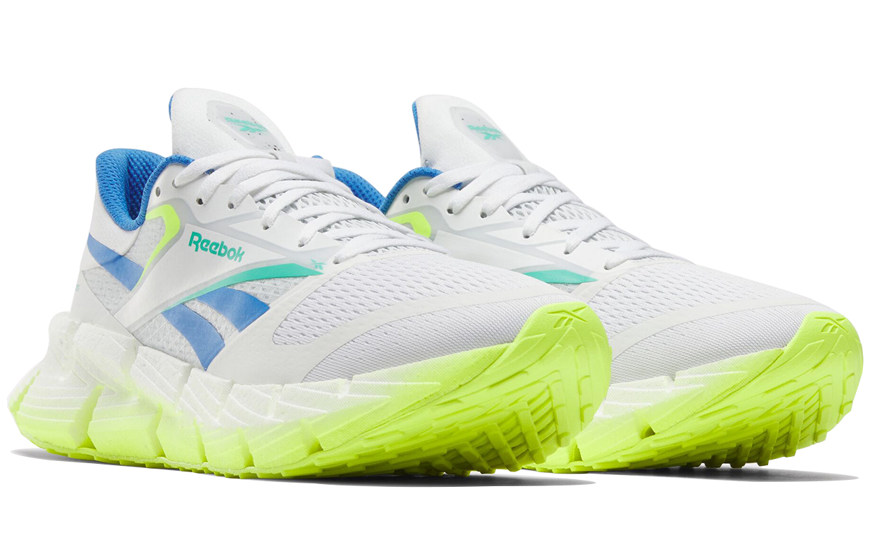 FloatZig Reebok 1 ‘White Digital Lime Blue’