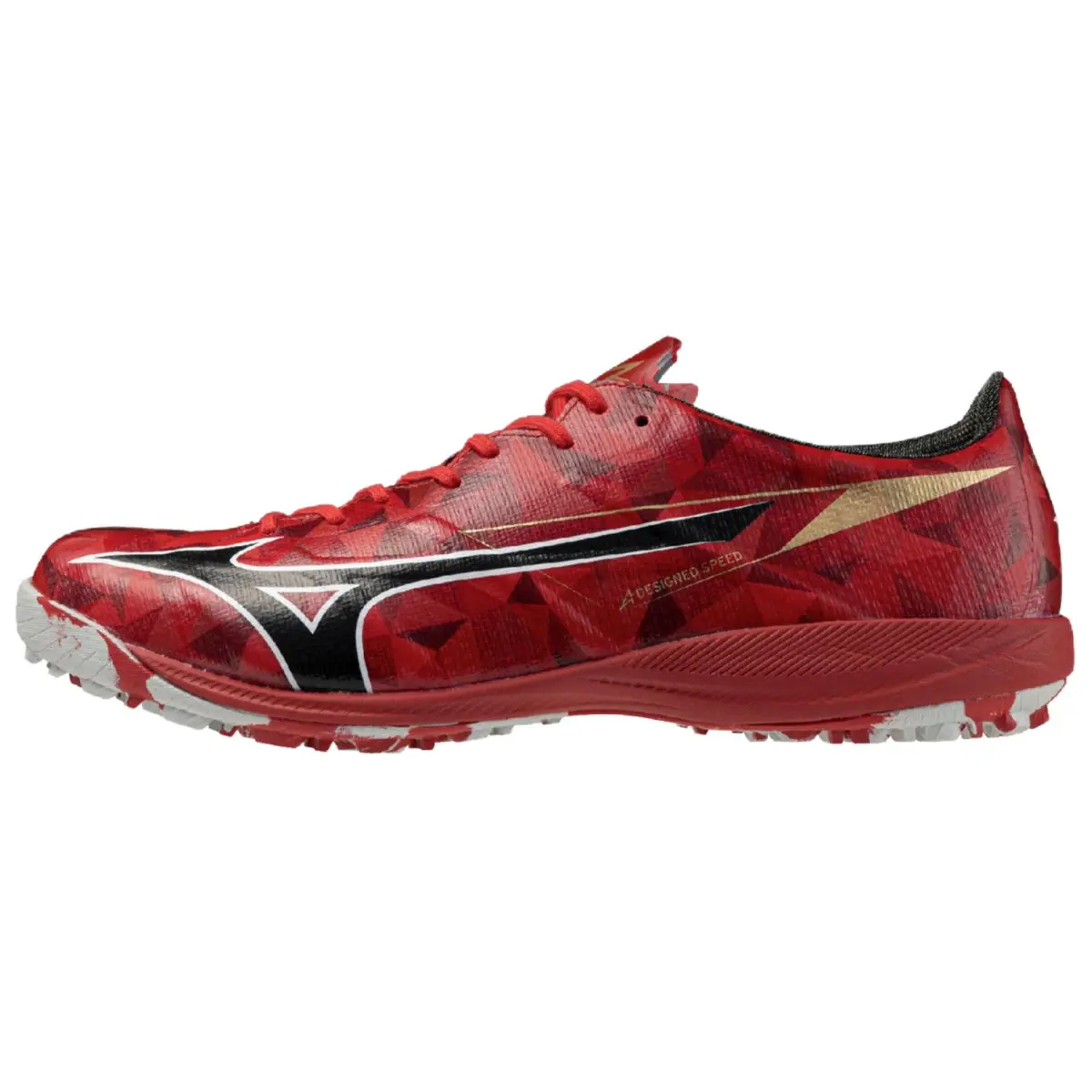 Mizuno Alpha II Elite Abrasion Resistant Abrasion Resistant Soccer Shoes Unisex Red