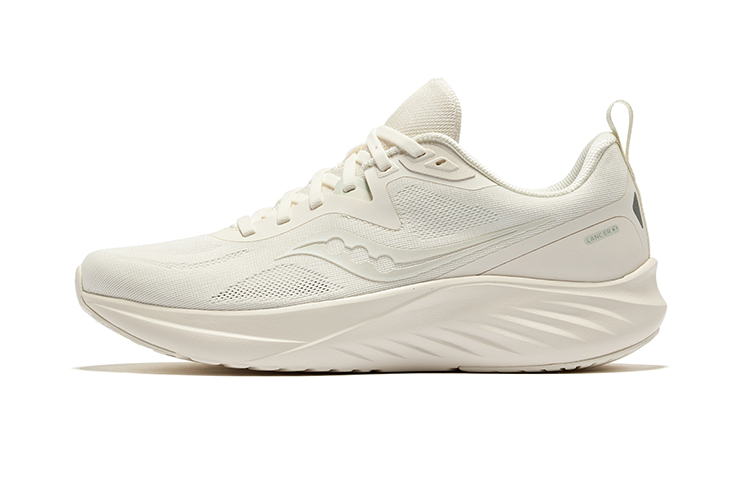Saucony LANCER Gun Rider 3 Slip Resistant Abrasion Resistant Low top Running Shoes Unisex Beige