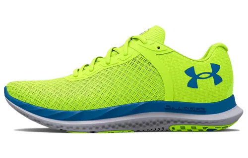 Under Armour Charged Breeze 'High Vis Yellow Cruise Blue'