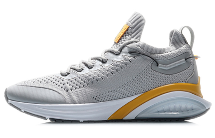 Li Ning Cushioning Low top Running Shoes Men’s Microcrystalline Gray