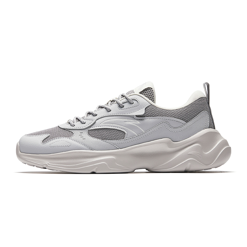 Anta Little Dad Low top Casual Shoes Men's Gray