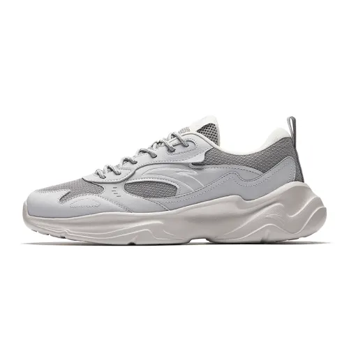 Anta Little Dad Low top Casual Shoes Men's Gray
