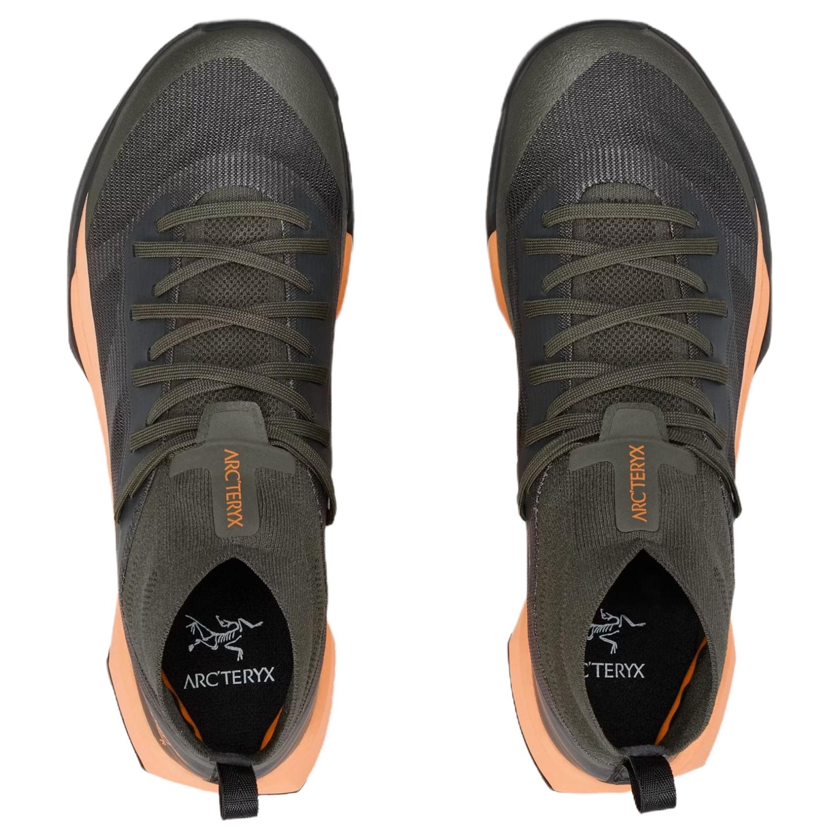 Arc’teryx Verte Slip Resistant Abrasion Resistant Mid top Casual Trail Running Shoes Women’s Green Yellow