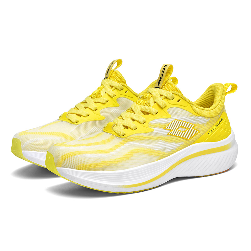 LOTTO Diamond Freeze PRO Abrasion Resistant Low top Running Shoes Men's Yellow White