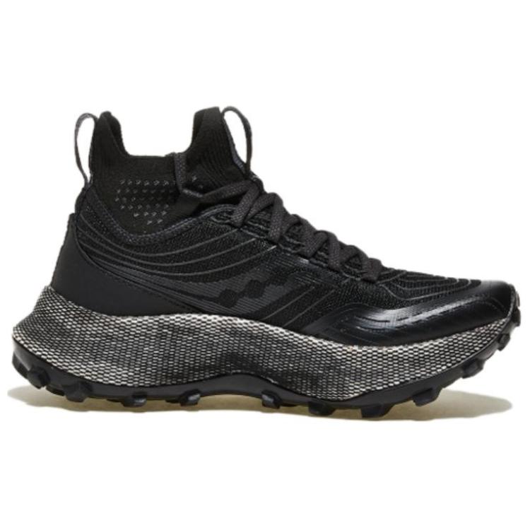 Saucony Endorphin Trail Mid Black Gravel