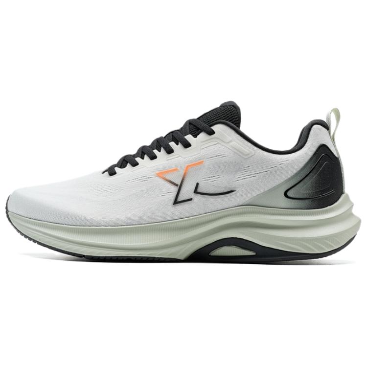 XTEP Rebound Slip Resistant And Abrasion Resistant Low top Casual Running Shoes Men’s White Black