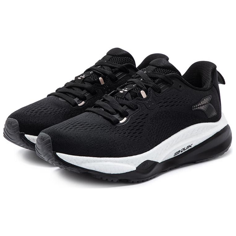 361° Fiery 4 Mesh Slip Resistant And Breathable Slip Resistant And Breathable Low top Running Shoes Women’s Black White