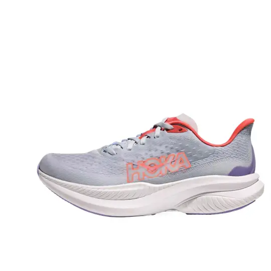 HOKA ONE ONE MACH 6 Mesh Cushioning Breathable Cushioning Breathable Low top Training Racing Running Shoes Women's Gray