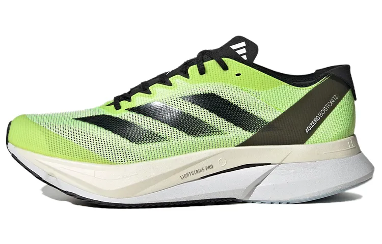 Adizero Boston 12 Adidas 'Lucid Lemon Black'