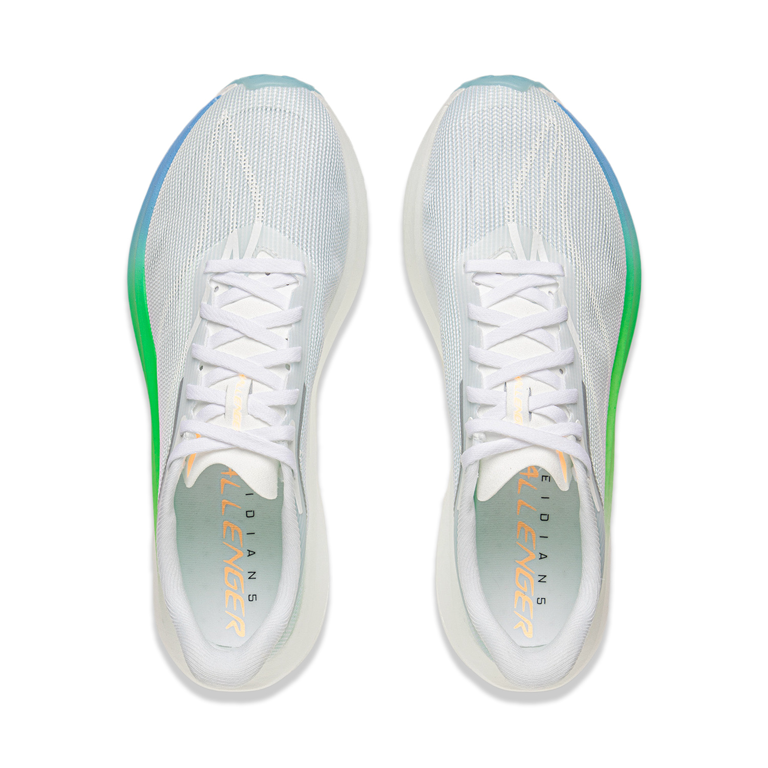 Li Ning Feidian 5 Challenger Low top Li Ning Ultra Technology Casual Marathon Running Shoes Women’s White Blue Green