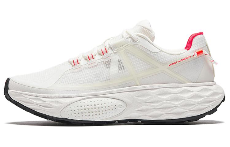 Anta Cushioning Abrasion Resistant Breathable Low top Running Shoes Women’s Ecru