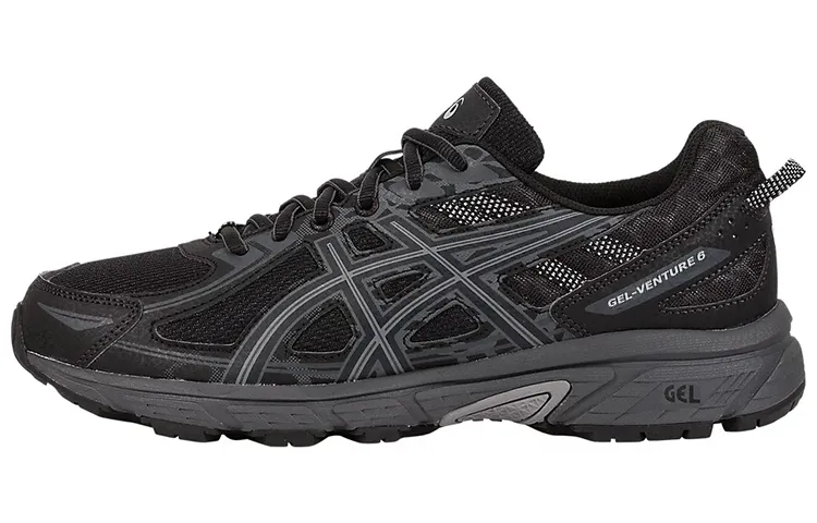 ASICS Gel Venture 6 4E Wide 'Black Phantom'