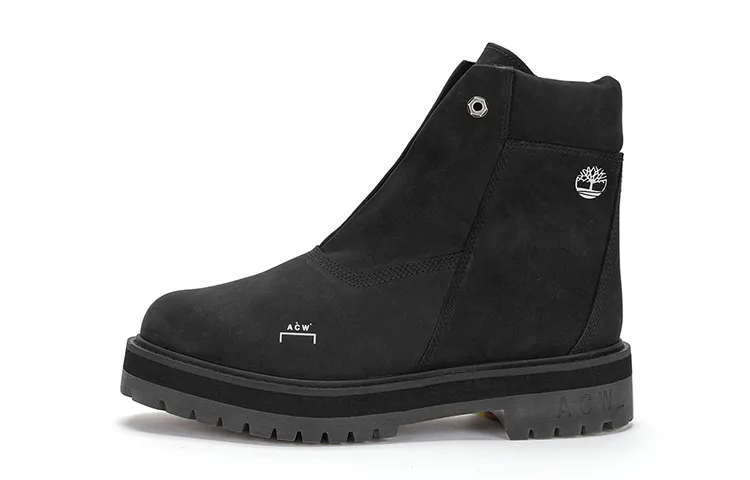 Timberland X A Cold Wall 6 Inch Premium Side Zip Boot 'Jet Black Nubuck'