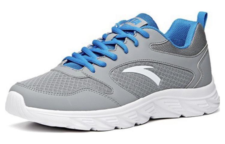 Anta Cushioning Slip Resistant Abrasion Resistant Low top Running Shoes Men’s Light Blue