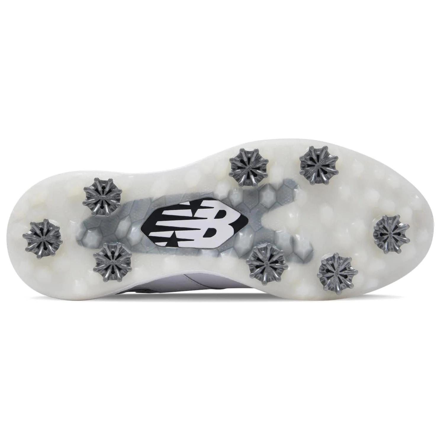 New Balance NB Fresh Foam Cushioning, Wear Resistant Low top Golf Shoes Unisex White Black