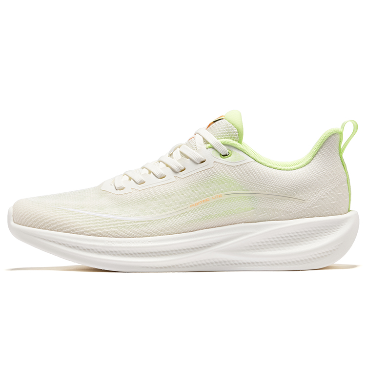 Erke Float On Water 6 Running Shoes Men’s Low Top Microcrystal White Fluorescent Sprout Green
